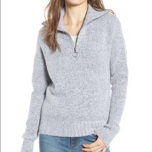 Nordstrom NWOT Zip Sweater by Love by Design l